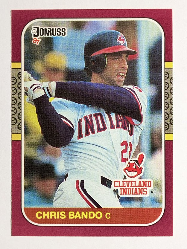 1987 Donruss Opening Day #105 Chris Bando