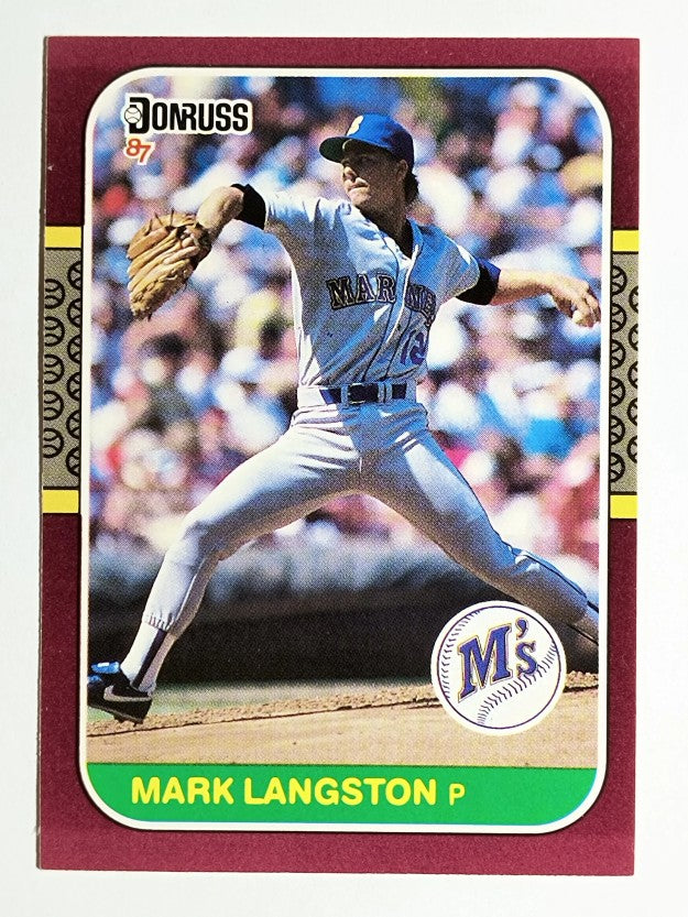 1987 Donruss Opening Day #116 Mark Langston
