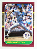 1987 Donruss Opening Day #116 Mark Langston