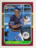 1987 Donruss Opening Day #119 Mike Kingery