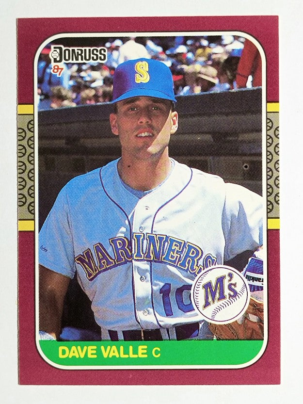 1987 Donruss Opening Day #120 Dave Valle