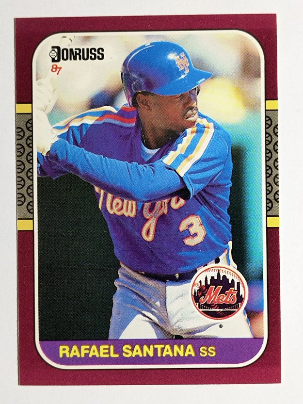 1987 Donruss Opening Day #126 Rafael Santana