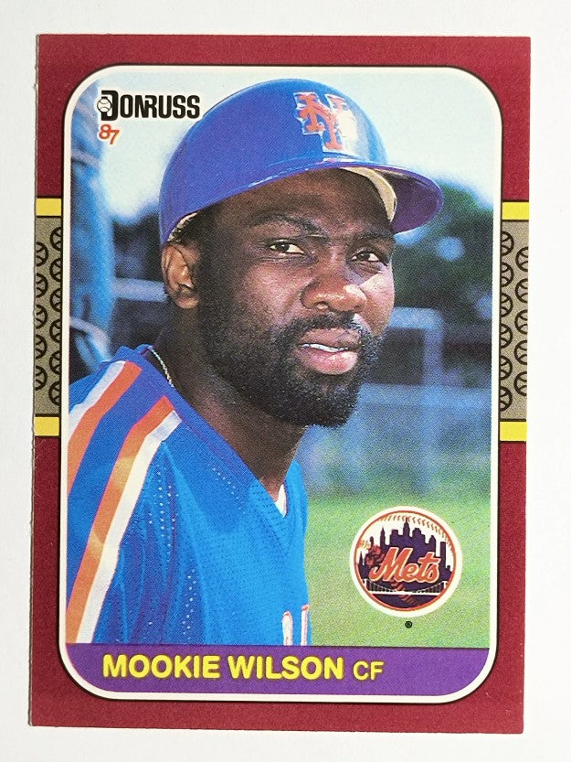 1987 Donruss Opening Day #129 Mookie Wilson