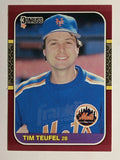 1987 Donruss Opening Day #131 Tim Teufel