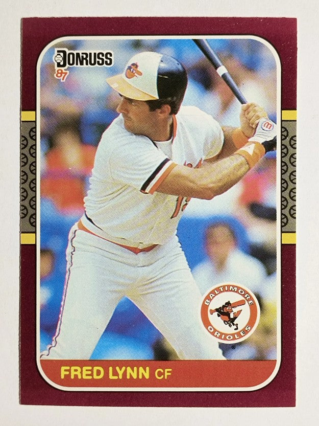 1987 Donruss Opening Day #135 Fred Lynn