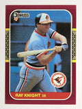 1987 Donruss Opening Day #137 Ray Knight