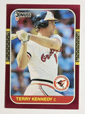 1987 Donruss Opening Day #142 Terry Kennedy