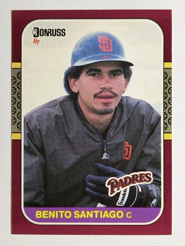 1987 Donruss Opening Day #148 Benito Santiago