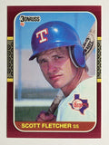 1987 Donruss Opening Day #171 Scott Fletcher