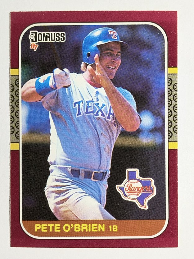 1987 Donruss Opening Day #174 Pete O'Brien