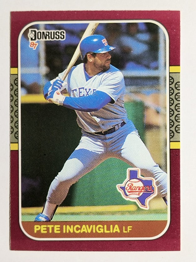 1987 Donruss Opening Day #175 Pete Incaviglia