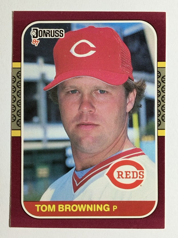 1987 Donruss Opening Day #194 Tom Browning