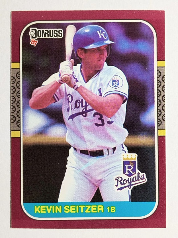 1987 Donruss Opening Day #207 Kevin Seitzer