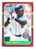 1987 Donruss Opening Day #213 Chet Lemon