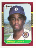 1987 Donruss Opening Day #215 Darnell Coles