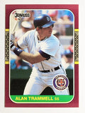 1987 Donruss Opening Day #216 Alan Trammell
