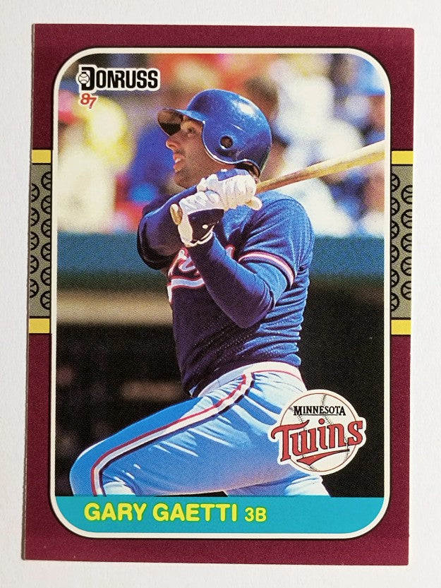1987 Donruss Opening Day #219 Gary Gaetti