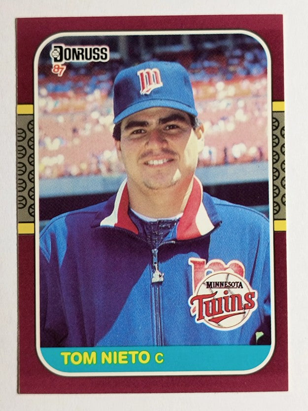 1987 Donruss Opening Day #220 Tom Nieto