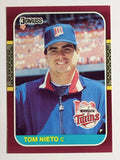 1987 Donruss Opening Day #220 Tom Nieto