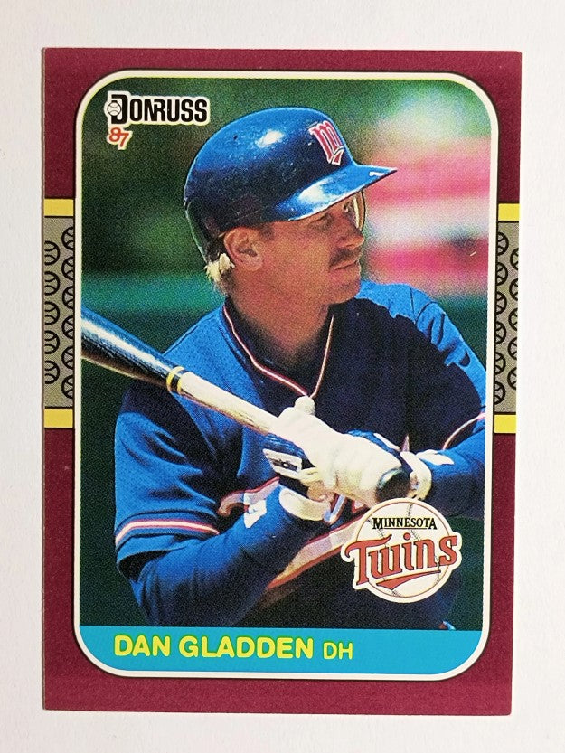 1987 Donruss Opening Day #224 Dan Gladden