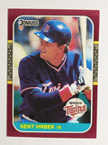1987 Donruss Opening Day #228 Kent Hrbek