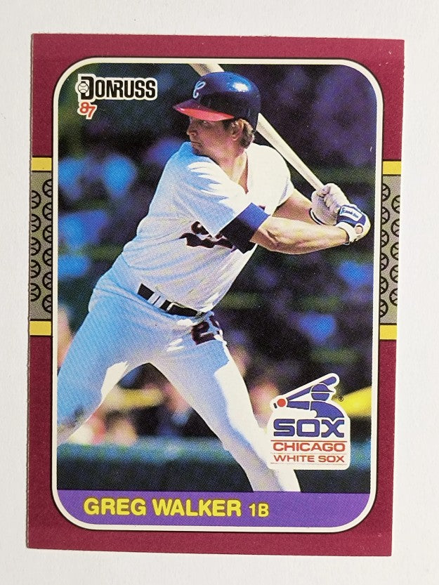1987 Donruss Opening Day #233 Greg Walker