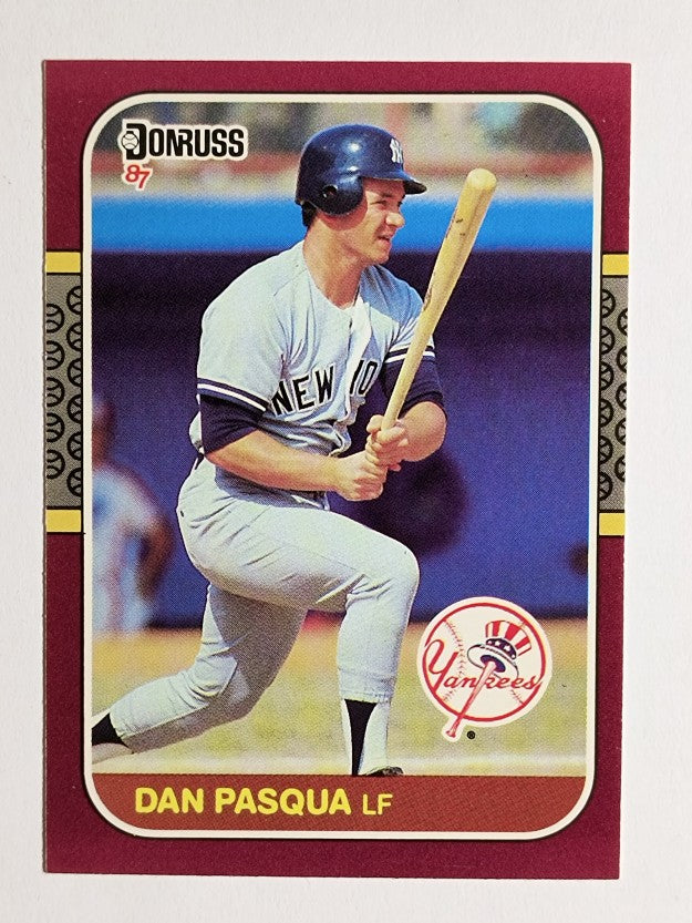 1987 Donruss Opening Day #244 Dan Pasqua