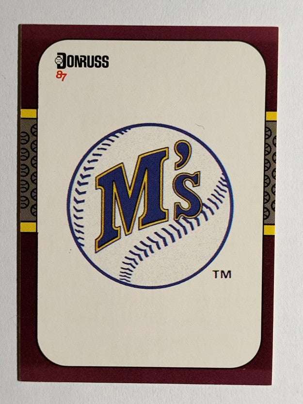 1987 Donruss Opening Day #260 Mariners Logo