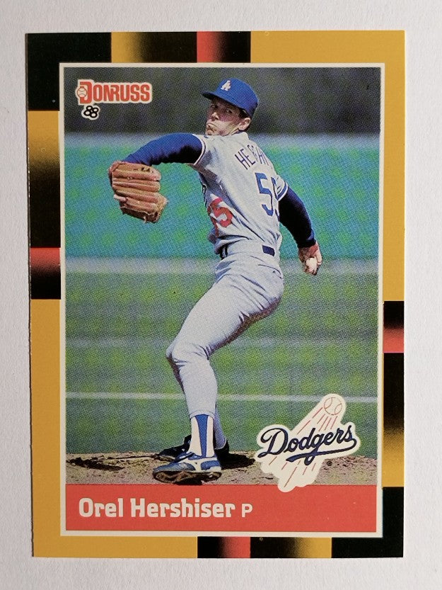 1988 Donruss Baseball's Best #148 Orel Hershiser