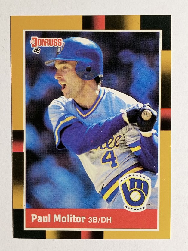 1988 Donruss Baseball's Best #165 Paul Molitor