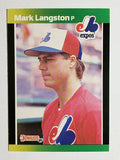1989 Donruss Baseball's Best #68 Mark Langston