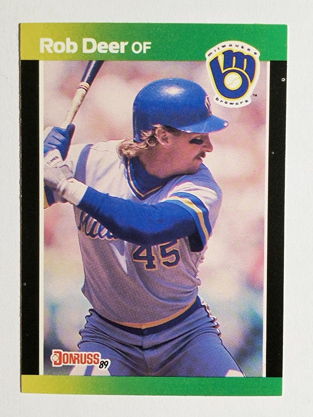 1989 Donruss Baseball's Best #71 Rob Deer