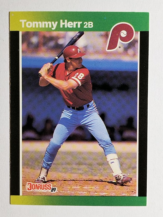 1989 Donruss Baseball's Best #72 Tommy Herr