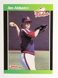 1989 Donruss Rookies #16 Jim Abbott RC