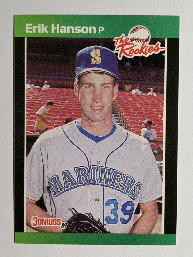 1989 Donruss Rookies #49 Erik Hanson