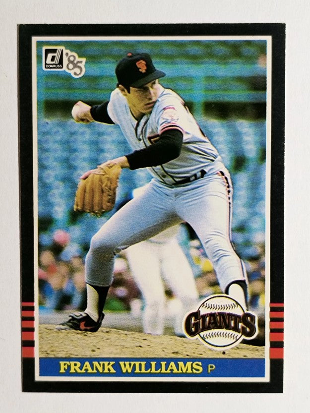 1985 Donruss #323 Frank Williams
