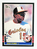 1985 Donruss #489 Dan Ford