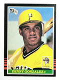 1985 Donruss #600 Denny Gonzalez