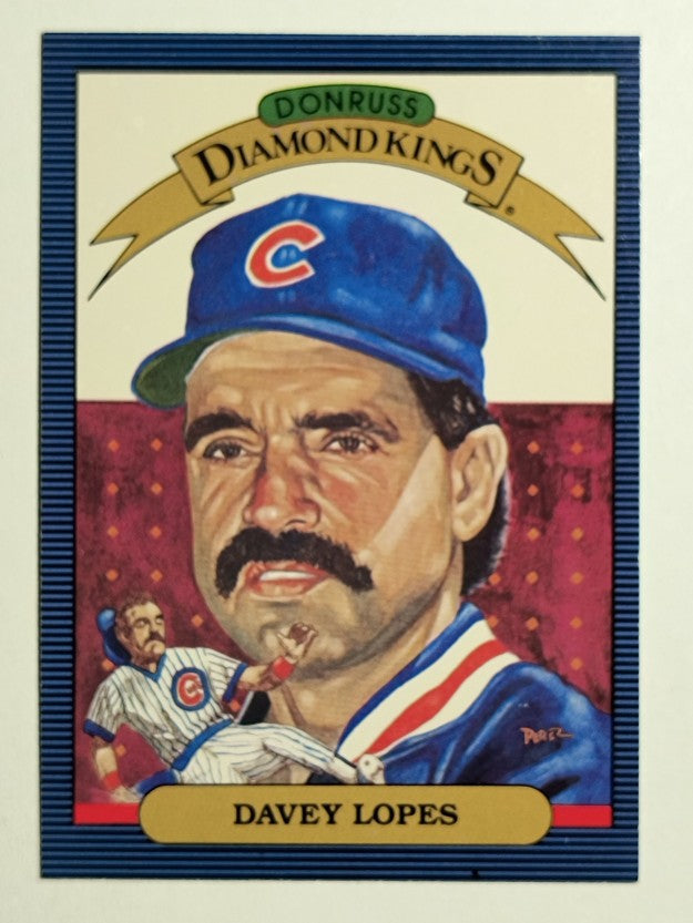 1986 Donruss #9 Dave Lopes DK