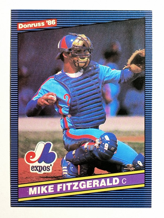1986 Donruss #97 Mike Fitzgerald