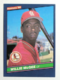 1986 Donruss #109 Willie McGee