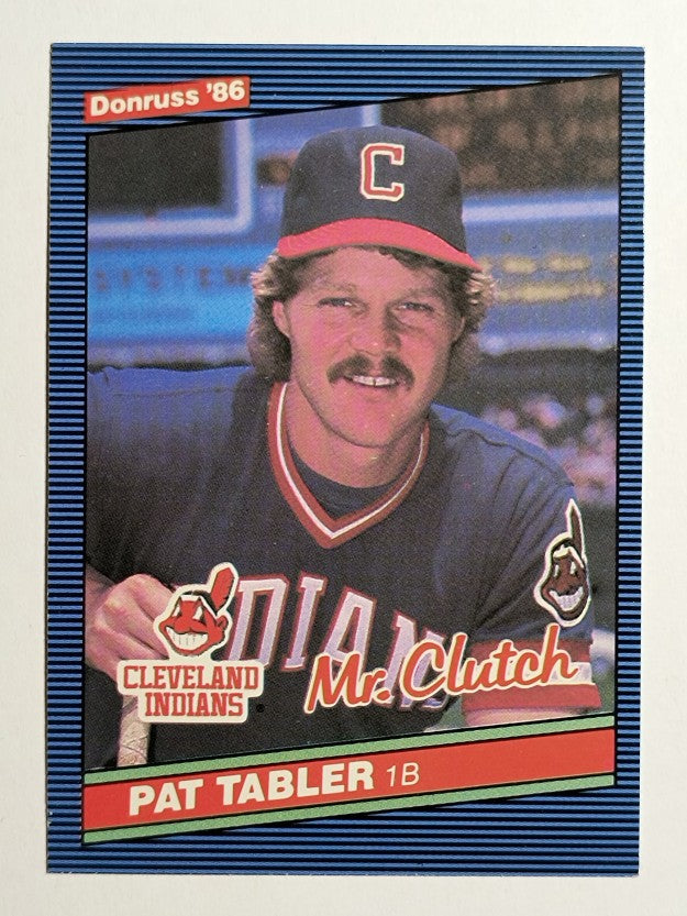 1986 Donruss #129 Pat Tabler