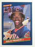 1986 Donruss #216 Julio Franco