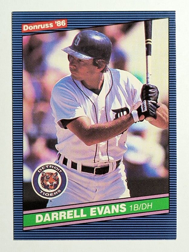 1986 Donruss #369 Darrell Evans