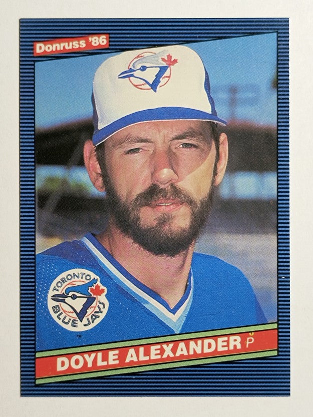 1986 Donruss #390 Doyle Alexander