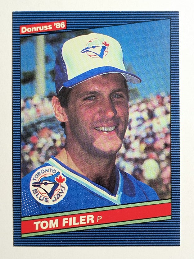 1986 Donruss #439 Tom Filer