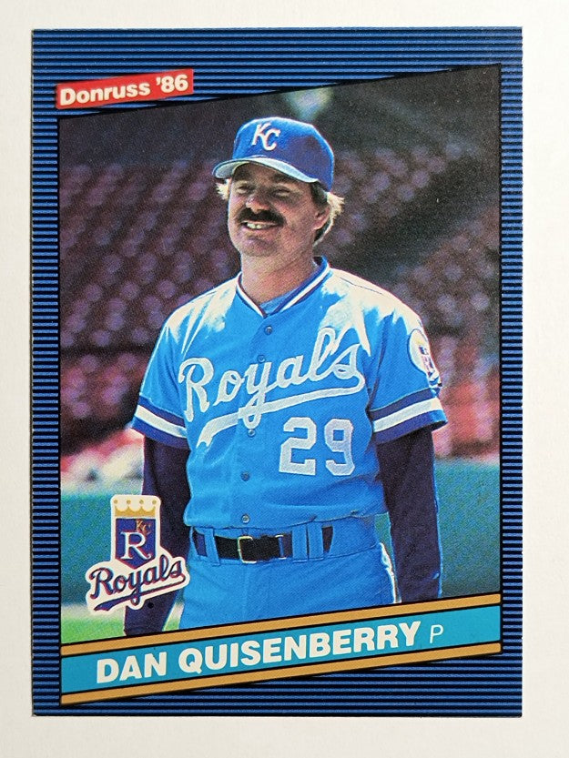 1986 Donruss #541 Dan Quisenberry