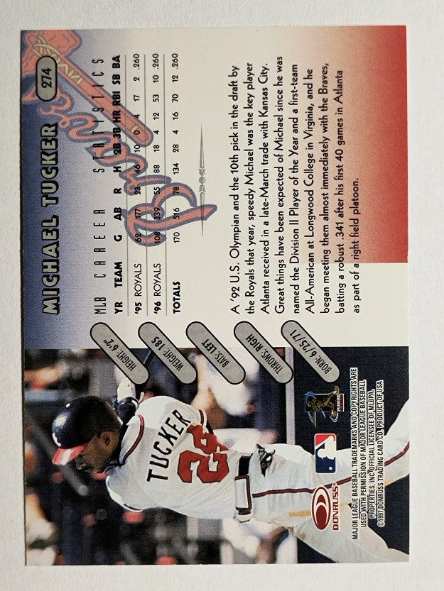 1997 Donruss #274 Michael Tucker