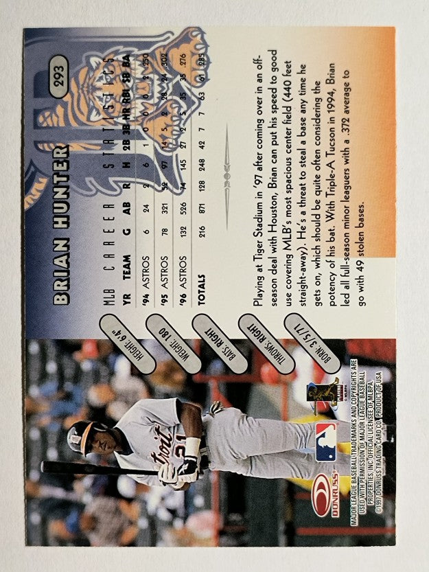 1997 Donruss #293 Brian Hunter