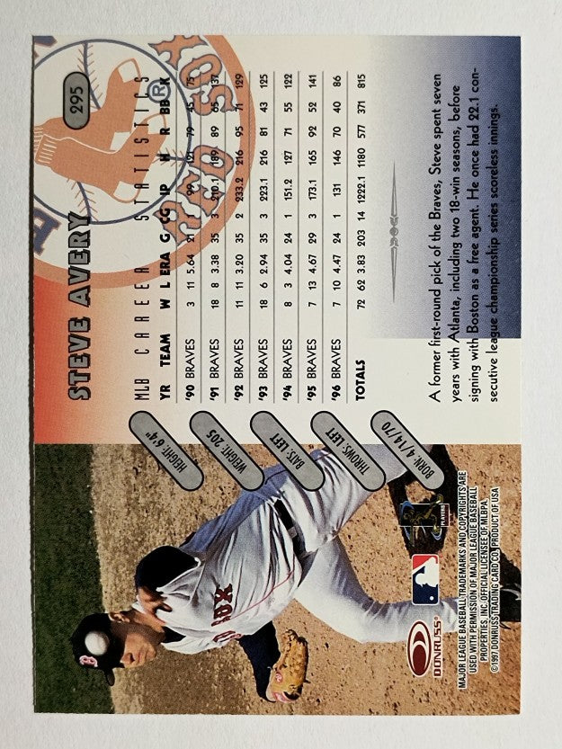 1997 Donruss #295 Steve Avery